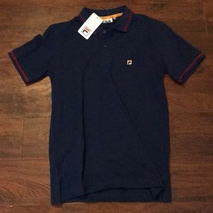 Brand New Navy Blue Fila Polo!